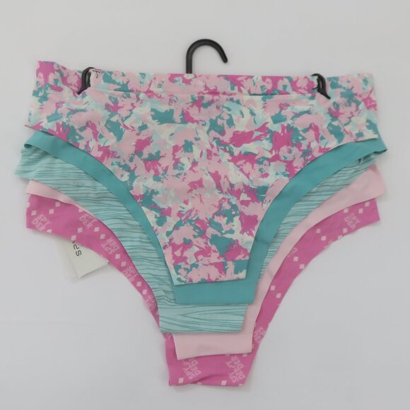 (#P) Spyder 5 pack Seamless No Show Hipster Panties Underwear Multi-Pack - Picture 4 of 4